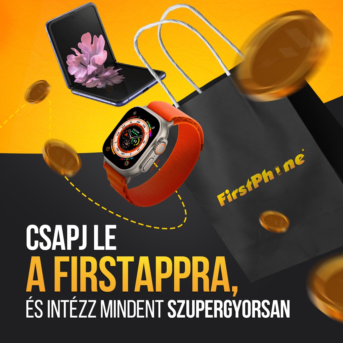 Rzuć się na FirstApp! 💸🔥