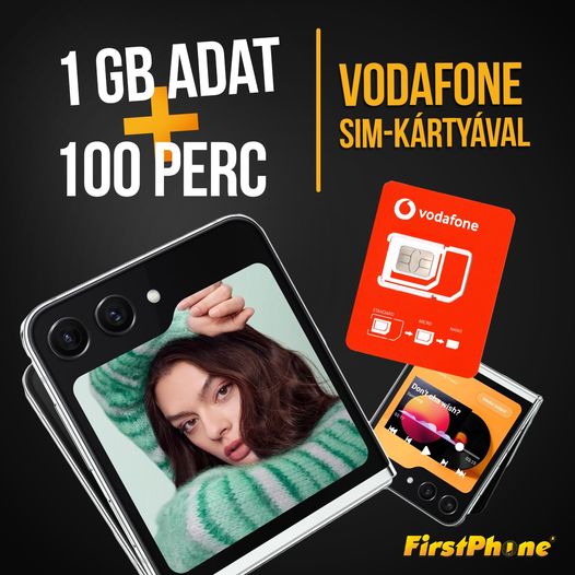 Karta SIM Vodafone w prezencie z 1 GB danych i 100 minutami!
