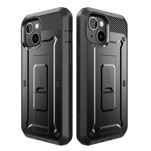 Apple iPhone 13 / 13 Pro / 14 Supcase Unicorn beetle wytrzymały etui na plecki z przednim panelem (Czarny)