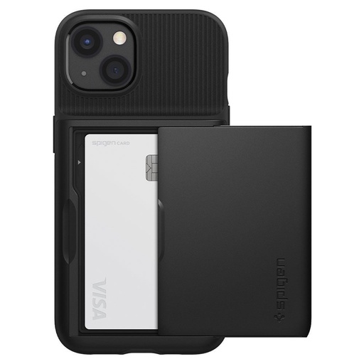 Apple iPhone 13 Spigen slim armor CS wstrząsoodporny etui na plecki (Czarny)