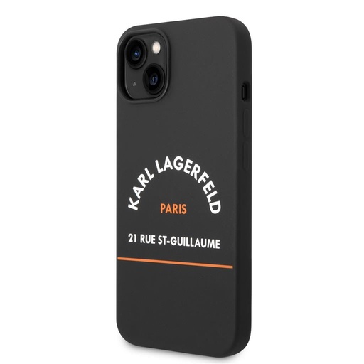 Apple iPhone 14 Plus Karl Lagerfeld Rue St Guillaume etui (Czarny) – KLHCP14MSRSGHLK