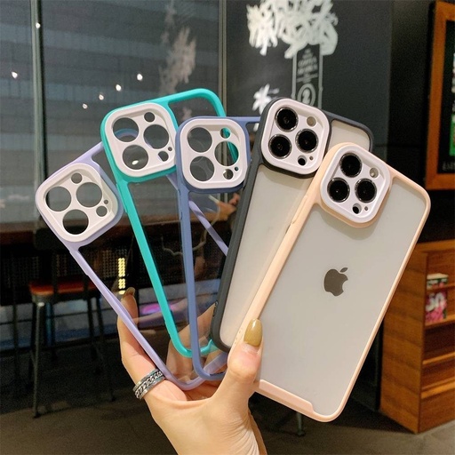 Apple iPhone 7/8/SE 2020/SE 2022 Nexeri camera protector etui na plecki (Czarny)