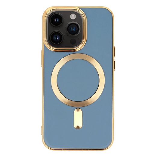 Apple iPhone 14 Beauty magsafe etui na plecki (Niebieski)