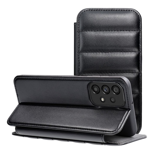 Samsung Galaxy A33 5G Puffer book etui z klapką (Czarny)