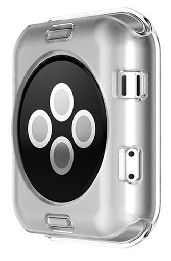Hoco WS1 Apple Watch 7 / Watch 8 45mm TPU etui (Przezroczysty)