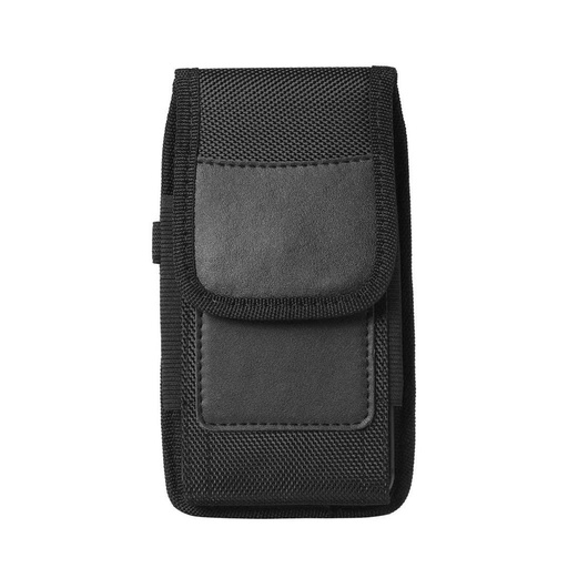 Apple iPhone 5 / iPhone 5S / iPhone SE / iPhone 5C|Oppo / A71 Oxford pionowy etui na pasek (Czarny)