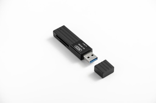 XO DK05B 3 az 1-be czytnik kart (MicroSD/SD karta do odczytu odpowiedni) czarny