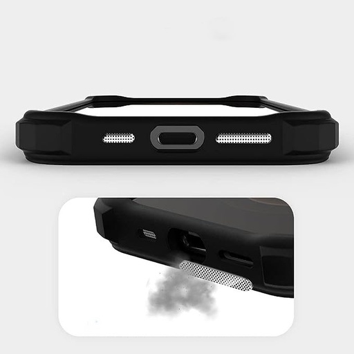 Apple iPhone 14 MOLAN CANO HN7 Magsafe wytrzymały etui na plecki (Czarny)