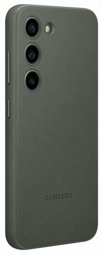 Samsung Galaxy S23 Leather etui (Zielony)