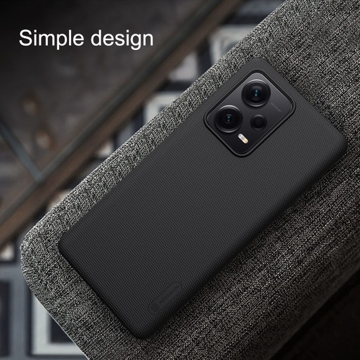 Xiaomi Redmi Note 12 Pro Plus 5G Nillkin Super Frosted shield etui na plecki (Czarny)