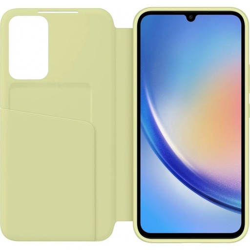 Samsung Galaxy A34 5G Smart View etui z klapką (Lime)