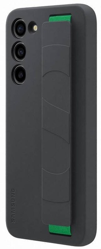 Samsung Galaxy S23 Plus Silicone Cover etui z paskiem (Czarny)