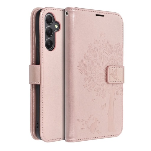 Samsung Galaxy A34 5G Forcell MEZZO otwierany etui (Rosegold)