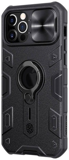 Apple iPhone 12 / iPhone 12 Pro Nillkin CamShield Armor etui na plecki (Czarny)