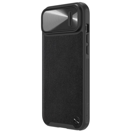 Apple iPhone 14 Nillkin CamShield Leather S etui na plecki (Czarny)