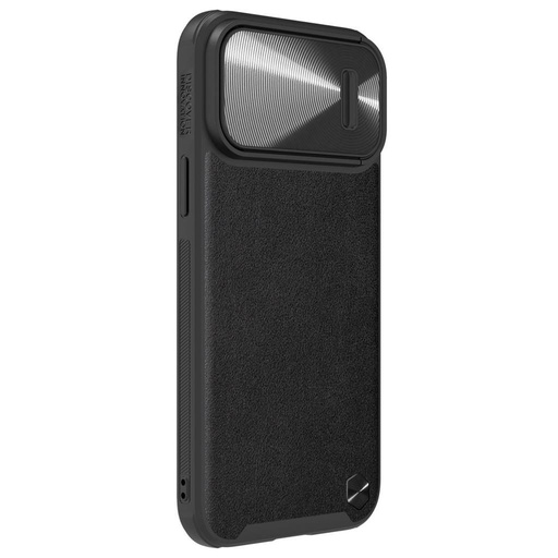 Apple iPhone 14 Pro Nillkin CamShield Leather S etui na plecki (Czarny)