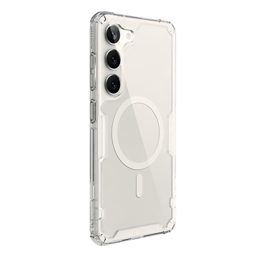 Samsung Galaxy S23 Plus Nillkin Nature Pro MagSafe etui na plecki (Biały)