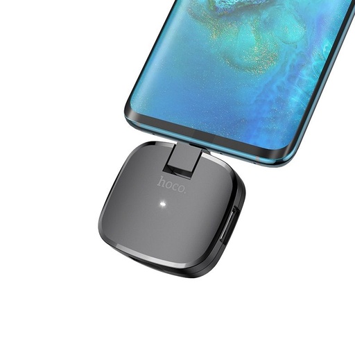 Hoco HB11 HUB, USB-C - 3 USB 2.0, czarny