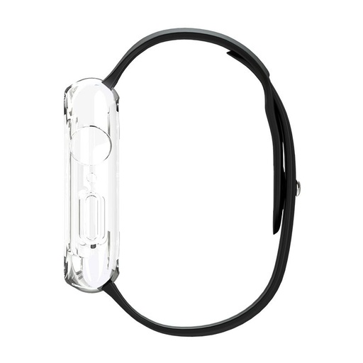 Hoco Apple Watch Series1/2/3/4/5(38/40mm) WB09 Ice crystal TPU pasek, Czarny