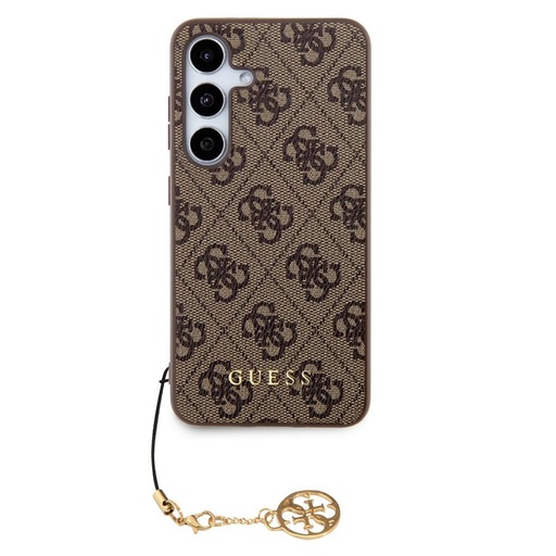 Samsung Galaxy S24+ Guess 4G Charms etui (Brązowy) - GUHCS24MGF4GBR