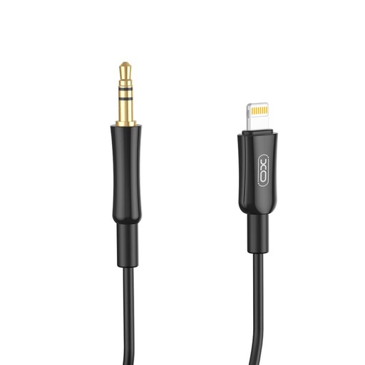 XO NB-R255A Lightning audio adapter (Czarny) – Lightning–3.5 mm
