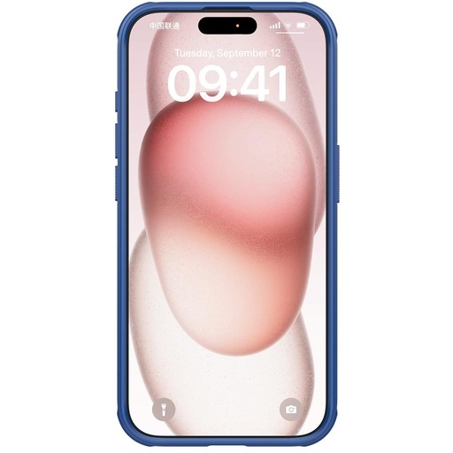 Apple iPhone 15 Pro Nillkin Super Frosted Shield Pro etui na plecki (niebieski)