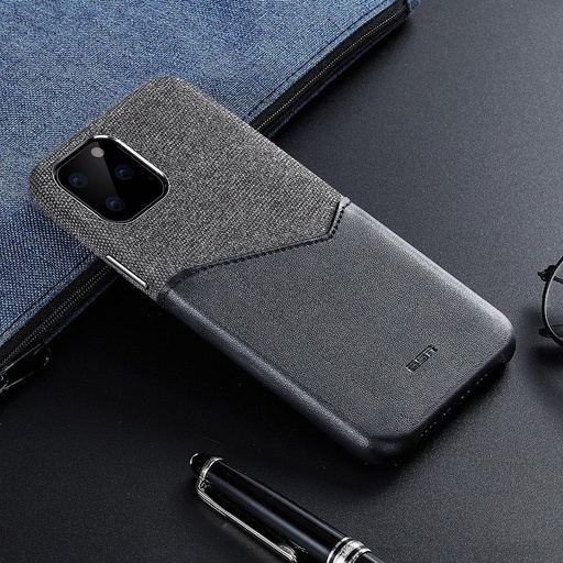 Apple iPhone 11 ESR metro wallet etui na plecki (Czarny)