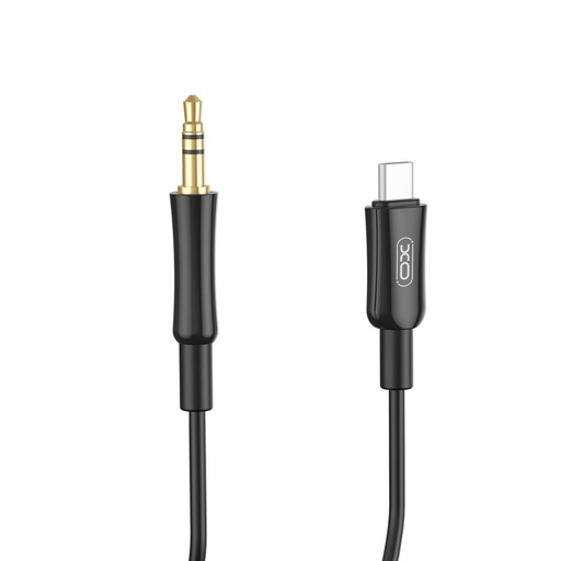 XO NB-R255B USB-C audio adapter (Czarny) – USB-C–3.5 mm