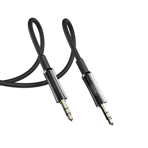 XO NB-R255C audio adapter (Czarny) – 3.5 mm–3.5 mm