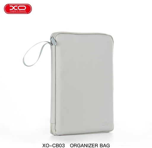 XO CB03 torba 10,9" z przekątną ekranu posiadający do tabletu, wewnętrzny z kieszenią a różne akcesoria do przechowywania (Szary)