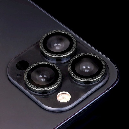 Apple iPhone 13 Pro romb wzorzysty aparat ochronny czarny