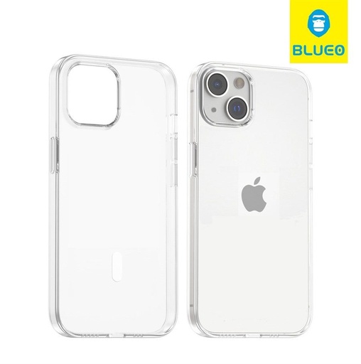 Apple iPhone 15 BLUEO APE Crystal+ etui na plecki (Przezroczysty)