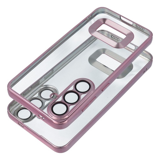 Honor X7b GLAM silikonowy etui na plecki (Różowy)