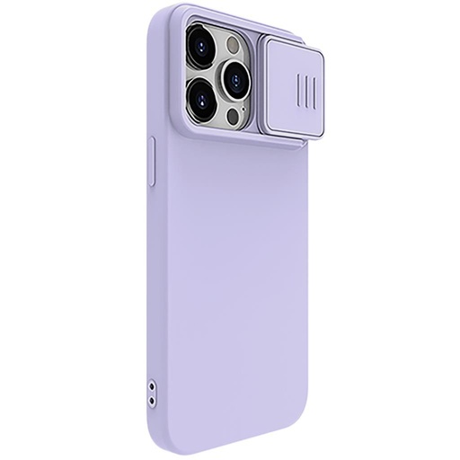 Apple iPhone 15 Pro Nillkin Silky MagSafe etui na plecki (Fioletowy)