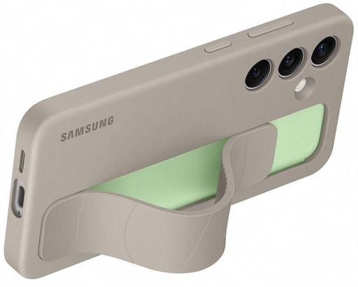 Samsung Galaxy S24 Standing Grip etui (Brązowy)
