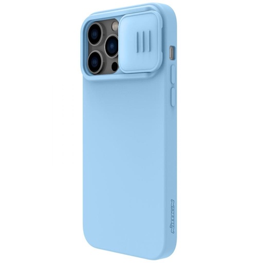 Apple iPhone 13 / iPhone 14 Nillkin Silky MagSafe etui na plecki (Niebieski)