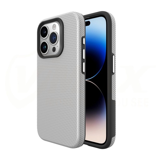 Samsung Galaxy A55 Vmax Triangle etui na plecki Srebrny
