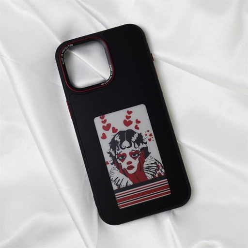 Apple iPhone 14 Pro NFC E-ink kolorowy DIY etui na ekran 4-w kolorze Czarny