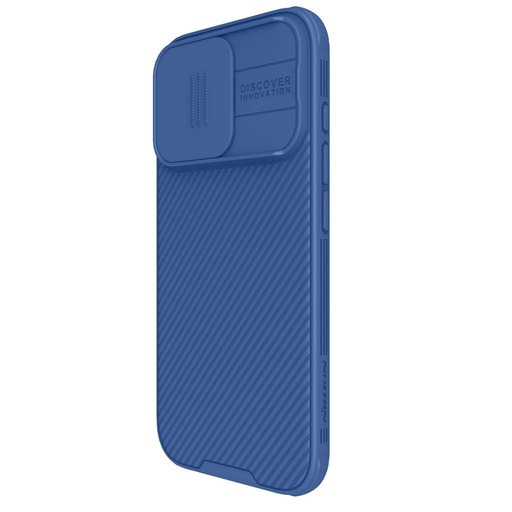 Apple iPhone 16 Pro Nillkin CamShield Pro MagSafe etui na plecki (Niebieski)