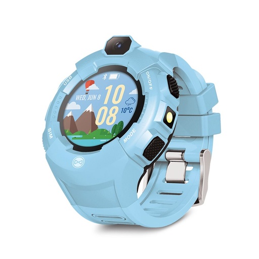 Forever Care Me KW-400 dziecięcy smartwatch, niebieski