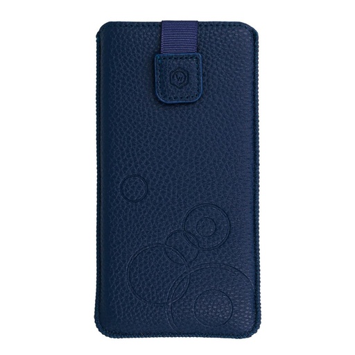 Uniwersalny rozmiar Wonder deko z uchwytem na palec etui XL (Niebieski)