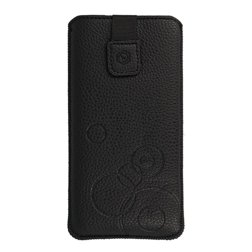 Uniwersalny rozmiar Wonder deko z uchwytem na palec etui XXL (Czarny)