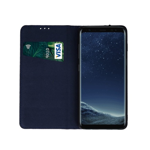 Samsung Galaxy A16 4G / Galaxy A16 5G Smart Pro skóra etui z klapką (Niebieski)