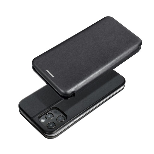 Samsung Galaxy S25 Forcell Elegance etui z klapką (Czarny)