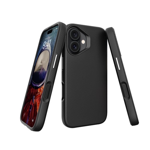 Apple iPhone 16 TOKO Triangle etui na plecki (Czarny)