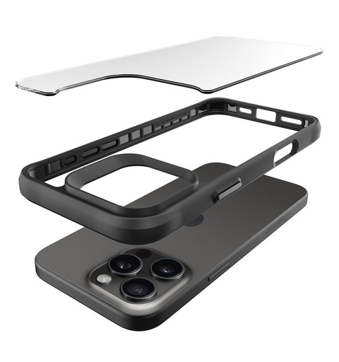 Apple iPhone 16 Pro Max TOKO Combat X Mode Frost etui na plecki (Czarny)