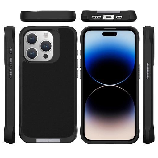 Apple iPhone 15 Pro Max TOKO Taurustar magsafe etui na plecki (Czarny)