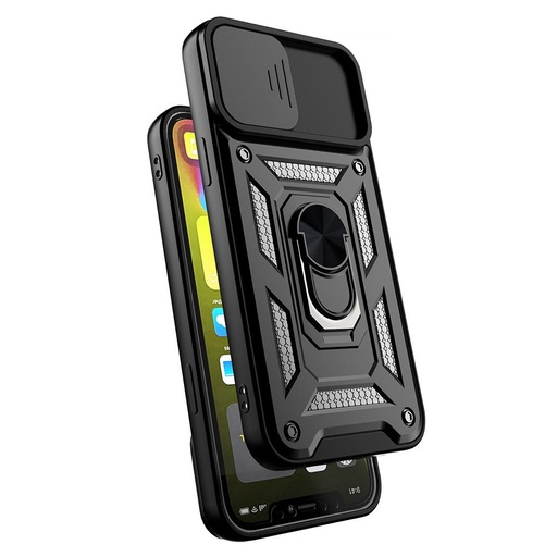 Apple iPhone 16e Slide Camera Armor etui na plecki (Przezroczysty)