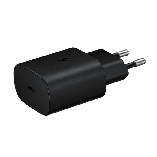 Samsung PD szybka ładowarka USB-C z kablem 25W (Czarny)