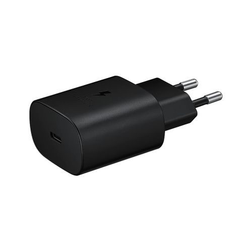 Samsung USB-C sieciowy ładowarka 25W (Czarny) - ECO opakowanie